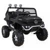 Mercedes Benz Unimog pre deti Black + Terrain 4x4