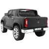 Mercedes Benz X-Class pre deti Black Pickup + Pilot + pohon 4x4
