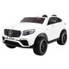 Mercedes GLC 63S detské auto Biele SUV + pohon 4x4