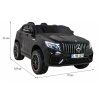 Detské autíčko Mercedes GLC 63S čierne SUV + pohon 4x4