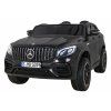 Detské autíčko Mercedes GLC 63S čierne SUV + pohon 4x4