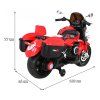 Detská elektrická motorka 1200CR červená
