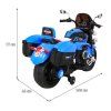 Detská elektrická motorka 1200CR modrá