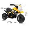 Detský motocykel MINI žltý