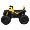 Štvorkolka ATV Power žltá