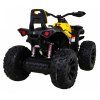 Štvorkolka ATV Power žltá