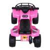 Detská štvorkolka na batérie Storm Pink + 25W motor + MP3 USB + LED