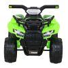 Detská štvorkolka na batérie Storm Green + 25W motor + MP3 USB + LED