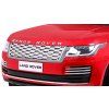 Range Rover HSE Maľované auto pre 2 deti Červené SUV + diaľkové ovládanie + audio panel