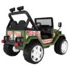 Detský terénny akumulátorový Raptor Drifter Green + Pilot