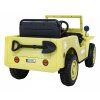 Retro vojenské auto pre deti béžové + pohon 4x4