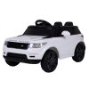 Auto na batérie Start Run, biele SUV + diaľkové ovládanie