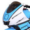 SUPER motocykel pre deti modrý