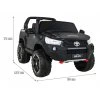 Vozidlo Pickup Toyota Hilux Black