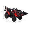 Traktor s prívesom 720-T červený