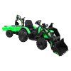 Traktor s prívesom 720-T zelený