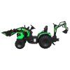 Traktor s prívesom 720-T zelený