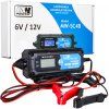 Nabíjačka batérií s LCD displejom 6V a 12V + 2 špeciálne režimy