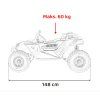 Detské vozidlo Buggy Clash STRONG 4x4 červené