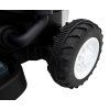 Traktor s prívesom New Holland T7 modrý