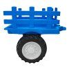 Traktor s prívesom New Holland T7 modrý