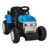 Traktor s prívesom New Holland T7 modrý