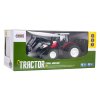 Červený R/C traktor s turbínou