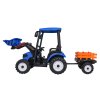 MEGA Traktor D68 s prívesom modrý