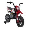 Detská batériová motorka PANTONE 361C červená + audio panel + pomalý štart + EVA kolesá
