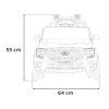 Elektrické autíčko Ford Ranger LIFT modré