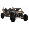 4-miestna bugina ATV RACING UTV2000 s lítium-iónovou batériou Gold