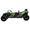 4-miestna bugina ATV RACING UTV2000 s lítium-iónovou batériou zelená