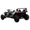 4-miestna bugina ATV RACING UTV2000 s lítium-iónovou batériou biela