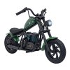 Motocykel Cruiser 12 zelený