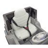 Auto Mercedes Benz EQG strieborné