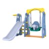 Záhradná šmýkačka 3v1 Swing Basketbal pre deti Modrá