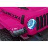Auto Jeep Wrangler Rubicon ružové