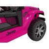 Auto Jeep Wrangler Rubicon ružové