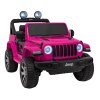 Jeep Wrangler Rubicon Ružové vozidlo