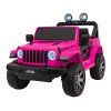 Auto Jeep Wrangler Rubicon ružové