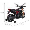 Motorka Aprilia čierna