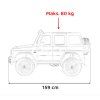 Auto Mercedes Benz G63 AMG XXL STRONG biele