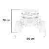 Terénne vozidlo HONDA Talon 4x4 ružové