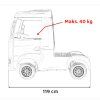 Detské vozidlo Scania R-SERIE modré