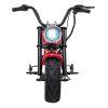 Motorka Chopper Warrior červená