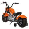 Motocykel Chopper Warrior oranžový