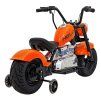 Motocykel Chopper Warrior oranžový