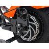 Motocykel Chopper Warrior oranžový