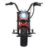 Motocykel Chopper Warrior oranžový