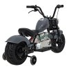 Motocykel Chopper Warrior Grey